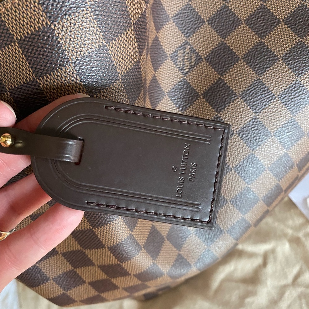 TRADED💕Louis Vuitton Graceful MM Damier hobo bag purse - Picture 8 of 15